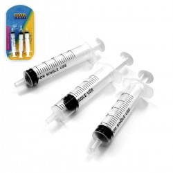 MODELCRAFT  POL1005/3 Set de 3 seringues 5ml - 3 x 5ml Syringes