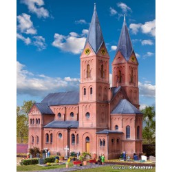 KIBRI 39760 HO1/87 Eglise Romane – Romanesque church in Jakobwüllesheim