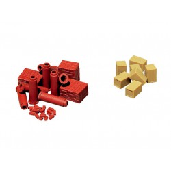 KIBRI 45241 HO1/87 Chargement de Briques – Loading good bricks