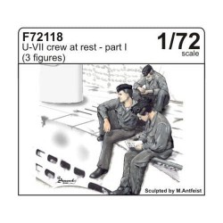 CMK F72118 1/72 U-VII crew at rest part I (3 fig.)