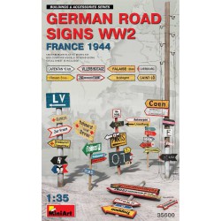 MINIART 35600 1/35 German Road Signs WW 2 France 1944