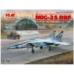 ICM 72174 1/72 MiG-25 RBF,Soviet Reconnaissance Plane