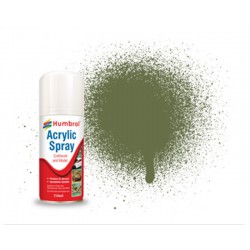 HUMBROL AD6080 Peinture Spray 80 Vert Pré Mat – Grass Green Matt 150ml