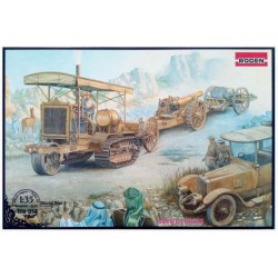 RODEN 814 1/35 Holt 75 Artillery tractor w/BL 8-inch Howitzer