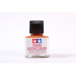 TAMIYA 87201 Figure Accent Color Pink Brown 40ml