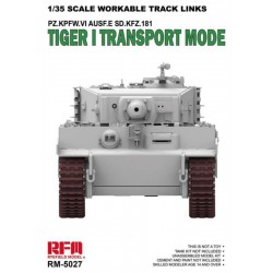 RYE FIELD MODEL RM-5027 1/35 Workable Track Links for Tiger I Transport Mode