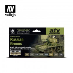 VALLEJO 71.613 Model Air Russian Greens (1928's to Present) AFV 17 ml.