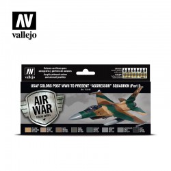 VALLEJO 71.616 Model Air USAF colors post WWII to present Aggressor Squadron Part I USAF 17 ml.