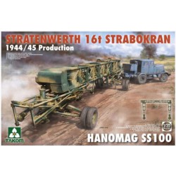 TAKOM 2124 1/35 Stratenwerth 16T Strabokran 1944/45 Production Hanomag SS100*