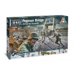 ITALERI 6194 1/72 Pegasus Bridge D.Day 75 years 1944-5019 Battle Set