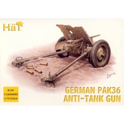 HaT 8149 1/72 German PaK 36 Anti-tank Gun HäT