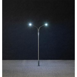 FALLER 180201 HO 1/87 LED Street lighting, lamppost, two arms