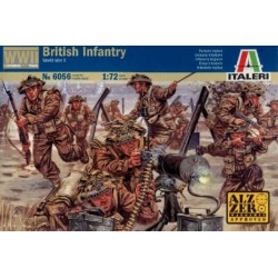 ITALERI 6056 1/72 Infanterie Britannique - British Infantry WWII
