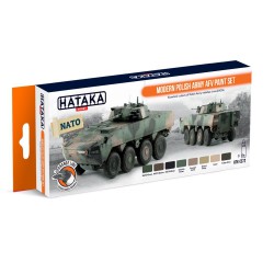 HATAKA HTK-CS72 Modern Polish Army AFV paint set (8 x 17 ml)