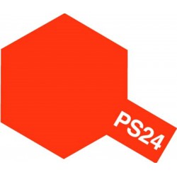 TAMIYA 86024 Peinture Bombe Spray PS-24 Orange Fluo / Fluorescent Orange