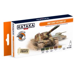 HATAKA HTK-CS95 WW2 Soviet AFV paint set (6 x 17 ml)