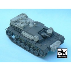 BLACK DOG T48030 1/48 Sturmgeschutz III Ausf.B accessories set for Tamiya 32507