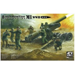 AFV CLUB AF35321 1/35 8 Inch Howitzer M1 WW2