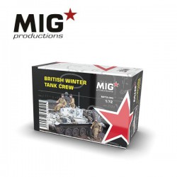 MIG PRODUCTIONS MP72-093 1/72 BRITISH WINTER TANK CREW