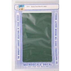 MICROSCALE TF-9  Trim Film  Green