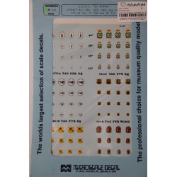 MICROSCALE 72-359 1/72 USAF TAC Badges 12th TFW (F-4C) 556, 557, 558 559 TFS's