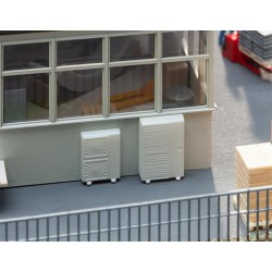 FALLER 180976 HO 1/87 13 Air conditioners
