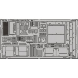 EDUARD 36158 Photo Etched 1/35 M-7 Mid production exterior For Dragon