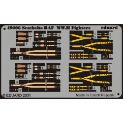 EDUARD 49006 Photo Etched 1/48 Seatbelts RAF WWII