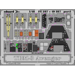 EDUARD 49287 Photo Etched 1/48 TBM-3, part 1 For Accurate Miniatures