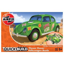 AIRFIX J6031 1/24 Quick Build Volkswagen Beetle “Flower Power”
