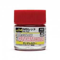 MR. HOBBY UG04 Gundam Color (10ml) MS Red