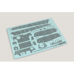 MENG SPS-039 1/35 German Heavy Tank Sd.Kfz.182 King Tiger Zimmerit Decal