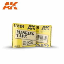 AK INTERACTIVE AK8205 Masking Tape Bande Cache 18 MM x 20M