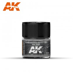 AK INTERACTIVE RC341 Black Grey RAL 7021 10ml