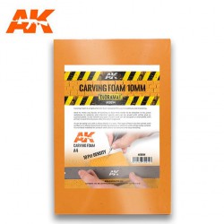 AK INTERACTIVE AK8094 CARVING FOAM 10MM A4 SIZE (305 X 228 MM)