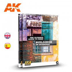 AK INTERACTIVE AK256 AK Learning Series 9 - Guide to Make Buildings in Dioramas (English)