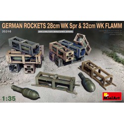 MINIART 35316 1/35 German Rockets 28cm WK Spr & 32cm WK Flamm