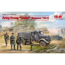 ICM DS3502 1/35 Army Group"Center"(Summer 1941)(Kfz1,Typ L3000S,German Infantry(4 figures)Ger.Drivers