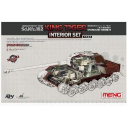 MENG SPS-062 1/35 German Heavy Tank Sd.Kfz.182 King Tiger (Porsche Turret) Interior Set