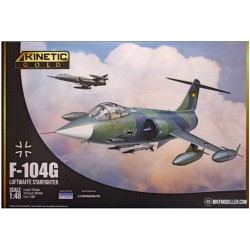 KINETIC K48083 1/48 F-104G Germany Air Force and Marine
