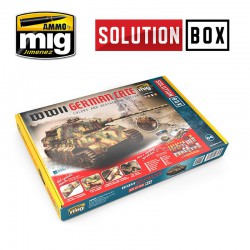 AMMO BY MIG A.MIG-7703 WWII GERMAN LATE SOLUTION BOX