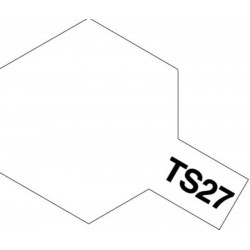 TAMIYA 85027 Paint Spray Aérosol TS-27 Matt White