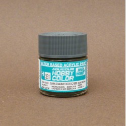 GUNZE H331 Aqueous Hobby Colors (10 ml) Dark Seagray BS381C/638