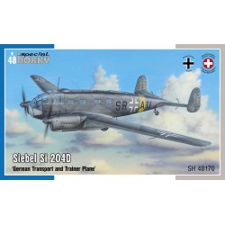 SPECIAL HOBBY SH48170 1/48 Siebel Si 204D German Transport and Trainer Plane