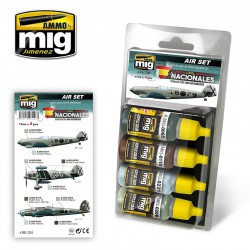 AMMO BY MIG A.MIG-7226 Spanish Civil War - Nationalists Aircrafts Set