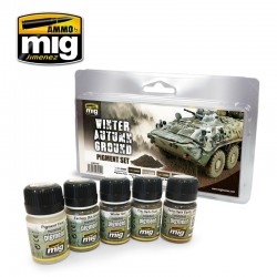 AMMO BY MIG A.MIG-7455 Winter-Autumn Ground Pigment Set