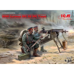 ICM 35711 1/35 WWI German MG08 MG Team (2 figures)