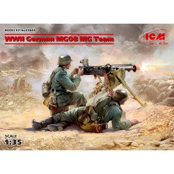 ICM 35645 1/35 WWII German MG08 MG Team (2 figures)