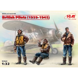 ICM 32105 1/32 British Pilots (1939-1945)(3 figures)
