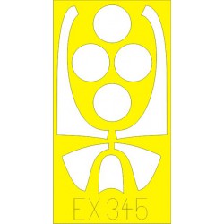 EDUARD EX345 1/48 Masks F8F For Hobby Boss